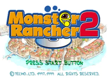 Monster Rancher 2 (US) screen shot title